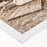 Rustic Camping Tent Wall Art – Farmhouse Adventure-Inspired Decor Print