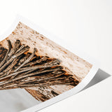 Rustic Driftwood Teepee Wall Art – Farmhouse Adventure Decor Print