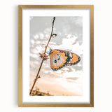 Butterfly Wall Art – Rustic Farmhouse Nature-Inspired Decor Print