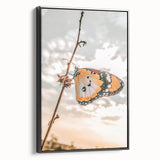 Butterfly Wall Art – Rustic Farmhouse Nature-Inspired Decor Print