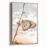 Butterfly Wall Art – Rustic Farmhouse Nature-Inspired Decor Print
