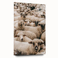 Sheep Herd Wall Art – Rustic Farmhouse Nature-Inspired Country Decor