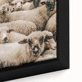 Sheep Herd Wall Art – Rustic Farmhouse Nature-Inspired Country Decor