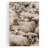 Sheep Herd Wall Art – Rustic Farmhouse Nature-Inspired Country Decor