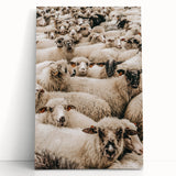 Sheep Herd Wall Art – Rustic Farmhouse Nature-Inspired Country Decor