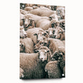 Sheep Herd Wall Art – Rustic Farmhouse Pastoral Country Decor Print
