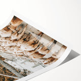 Mountain Sheep Herd Wall Art – Rustic Farmhouse Country Decor Print