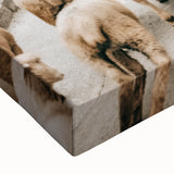 Mountain Sheep Herd Wall Art – Rustic Farmhouse Country Decor Print