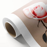 Pink Rose Wall Art – Rustic Farmhouse Elegant Nature-Inspired Decor Print