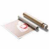 Pink Rose Wall Art – Rustic Farmhouse Elegant Nature-Inspired Decor Print