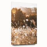 Sunlit Meadow Wall Art – Rustic Farmhouse Nature-Inspired Decor Print