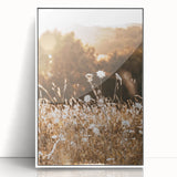 Sunlit Meadow Wall Art – Rustic Farmhouse Nature-Inspired Decor Print