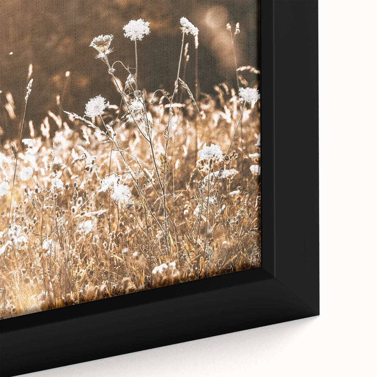 Sunlit Meadow Wall Art – Rustic Farmhouse Nature-Inspired Decor Print