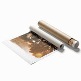 Sunlit Meadow Wall Art – Rustic Farmhouse Nature-Inspired Decor Print