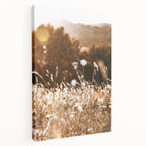 Sunlit Meadow Wall Art – Rustic Farmhouse Nature-Inspired Decor Print