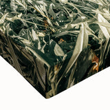 Rustic Farmhouse Wall Art - Serene Mountain Valley with Wildflowers