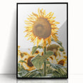 Farmhouse Wall Art - Vibrant Sunflower Print for Rustic Home Decor