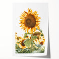 Farmhouse Wall Art - Vibrant Sunflower Print for Rustic Home Decor