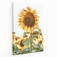 Farmhouse Wall Art - Vibrant Sunflower Print for Rustic Home Decor