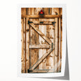 Rustic Farmhouse Wall Art - Vintage Wooden Barn Door Print
