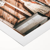 Vintage Farmhouse Wall Art - Rustic Rope and Tools in Country Shed