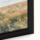 Farmhouse Wall Art - Tranquil Open Field with Soft Clouds Print