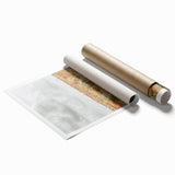 Farmhouse Wall Art - Tranquil Open Field with Soft Clouds Print