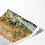 Farmhouse Wall Art - Tranquil Open Field with Soft Clouds Print