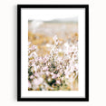 Farmhouse Wall Art - Soft Floral Meadow with Vintage Rustic Charm