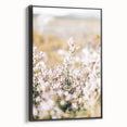 Farmhouse Wall Art - Soft Floral Meadow with Vintage Rustic Charm