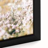 Farmhouse Wall Art - Soft Floral Meadow with Vintage Rustic Charm