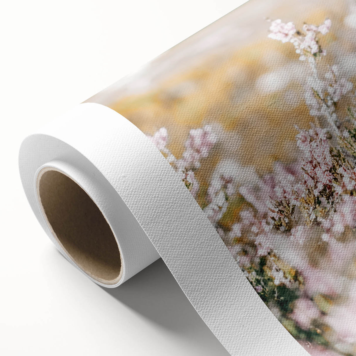 Farmhouse Wall Art - Soft Floral Meadow with Vintage Rustic Charm