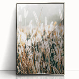 Farmhouse Wall Art - Rustic Wheat Field in Soft Focus Print