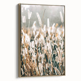 Farmhouse Wall Art - Rustic Wheat Field in Soft Focus Print