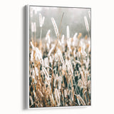 Farmhouse Wall Art - Rustic Wheat Field in Soft Focus Print
