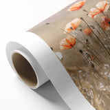 Farmhouse Wall Art - Delicate Poppies in Sunlit Meadow Print