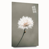 Farmhouse Wall Art - Delicate Dandelion in Soft Focus Minimalist Print