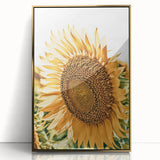 Farmhouse Wall Art - Radiant Sunflower in Rustic Country Style Print