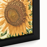 Farmhouse Wall Art - Radiant Sunflower in Rustic Country Style Print