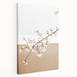 Farmhouse Wall Art - Delicate Blossom Branch in Minimalist Rustic Style
