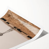 Farmhouse Wall Art - Windmill and Cattle Rustic Country Style Decor