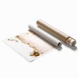 Farmhouse Wall Art - Delicate Poppies in Golden Field Rustic Style Print