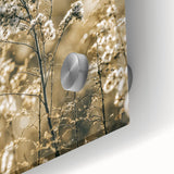 Farmhouse Wall Art - Soft Sunlit Wildflowers in Rustic Field Print