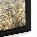 Farmhouse Wall Art - Soft Sunlit Wildflowers in Rustic Field Print