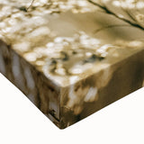 Farmhouse Wall Art - Soft Sunlit Wildflowers in Rustic Field Print