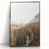 Farmhouse Wall Art - Rustic Sunset Landscape for Cozy Country Decor