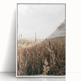 Farmhouse Wall Art - Rustic Sunset Landscape for Cozy Country Decor