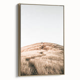 Farmhouse Wall Art - Golden Field Landscape for Rustic Country Decor