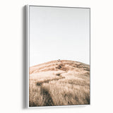 Farmhouse Wall Art - Golden Field Landscape for Rustic Country Decor