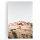 Farmhouse Wall Art - Golden Field Landscape for Rustic Country Decor